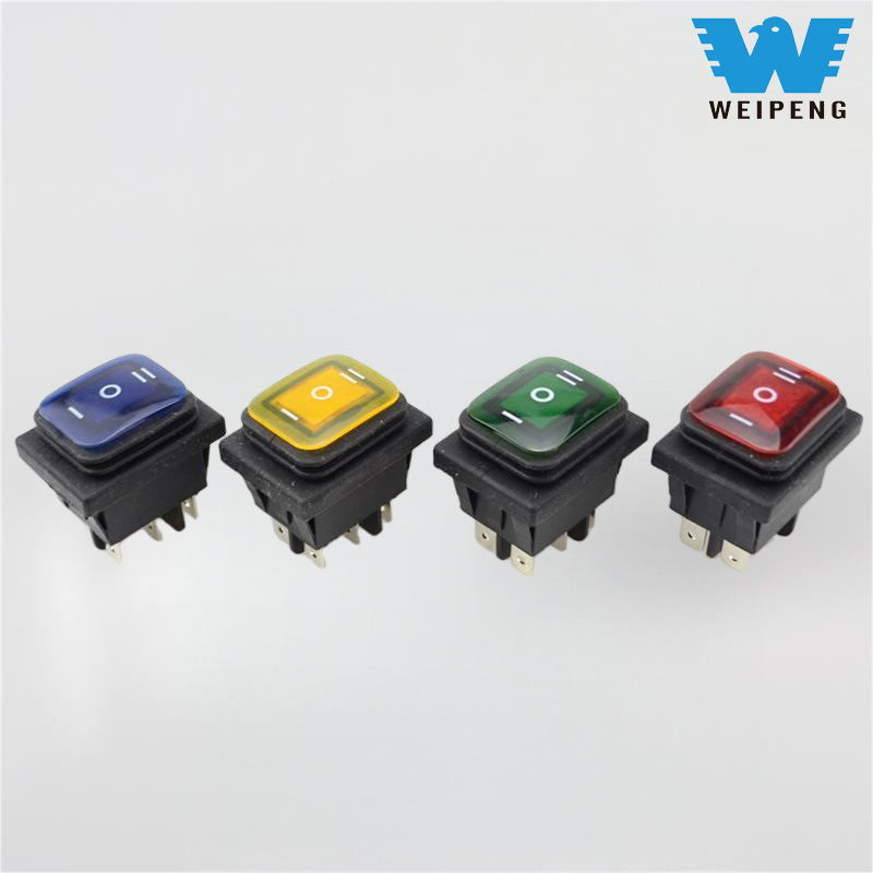Wie funktioniert ein 6-Pin-Wippschalter?
