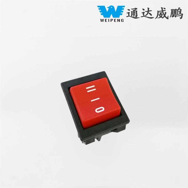 6-poliger 3-Positionen-Doppel-Reset-16-A-Hochstromschalter