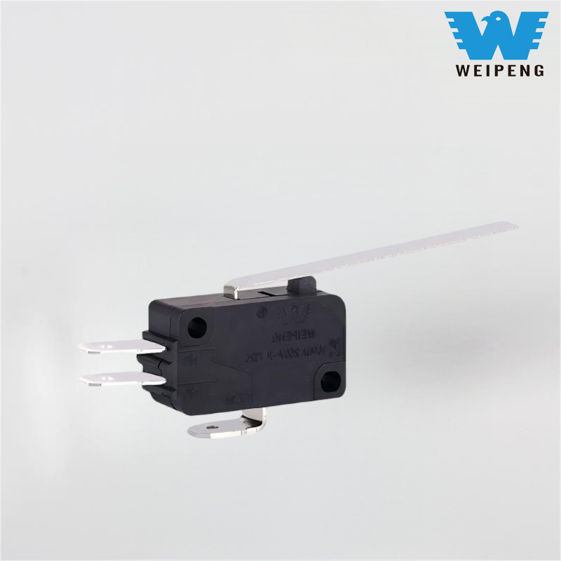 Elektrischer Spielzeug-Mikroschalter mit langem Griff und automatischer Rückstellung