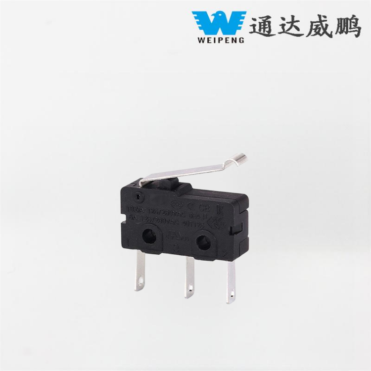 Kleiner staubdichter dreipoliger Schalter