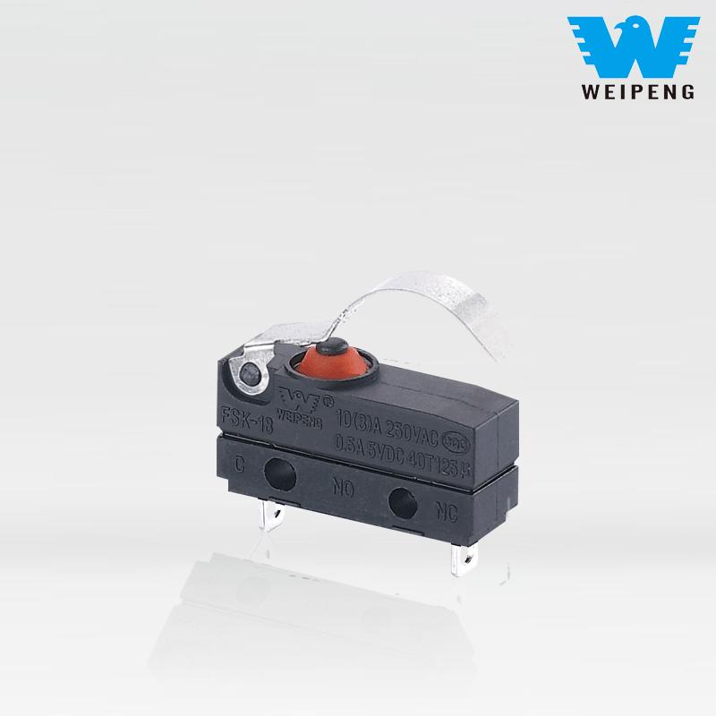 Weipeng 10A Side-Exit IP67 Autositz-Mikroschalter Hersteller