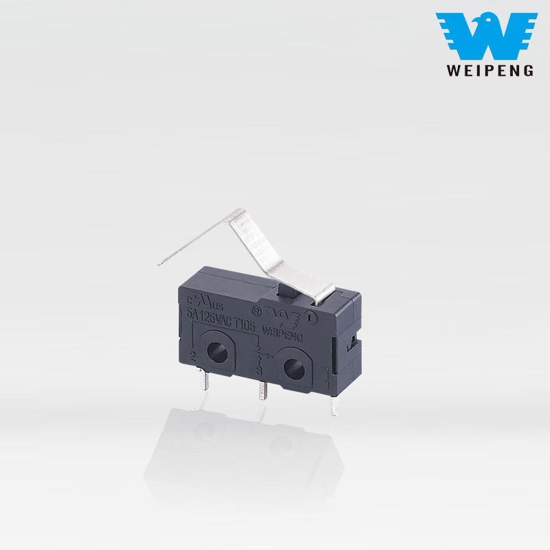 Weipeng Hersteller Großhandel 5A hochtemperaturbeständiger Mikroschalter für Kleingeräte