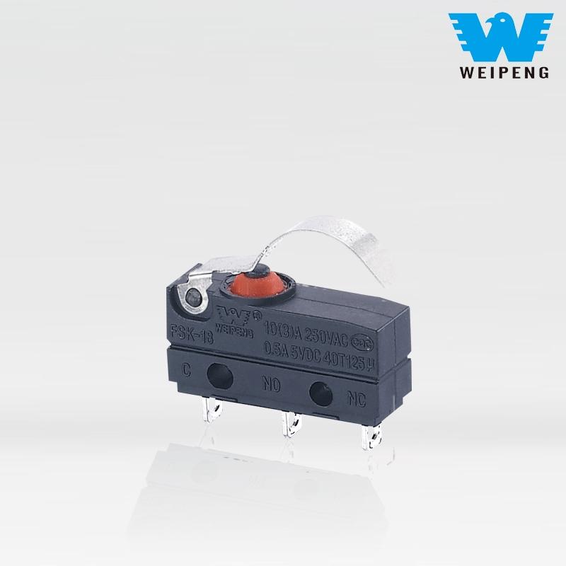 Wasserdichter und staubdichter IP67-Mikroschalter von Weipeng